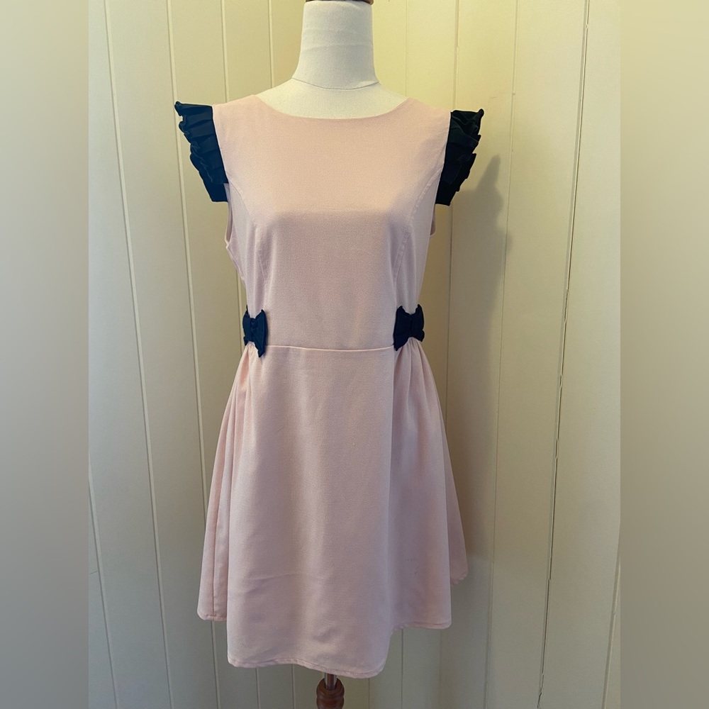 Lucy In the Sky Size 10 Pink 1950s Style Dress - Picture 1 of 5